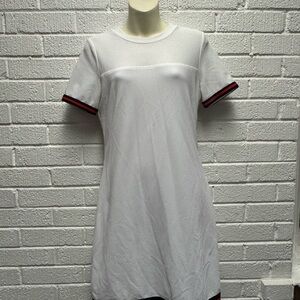 Milly White Textured Fabric